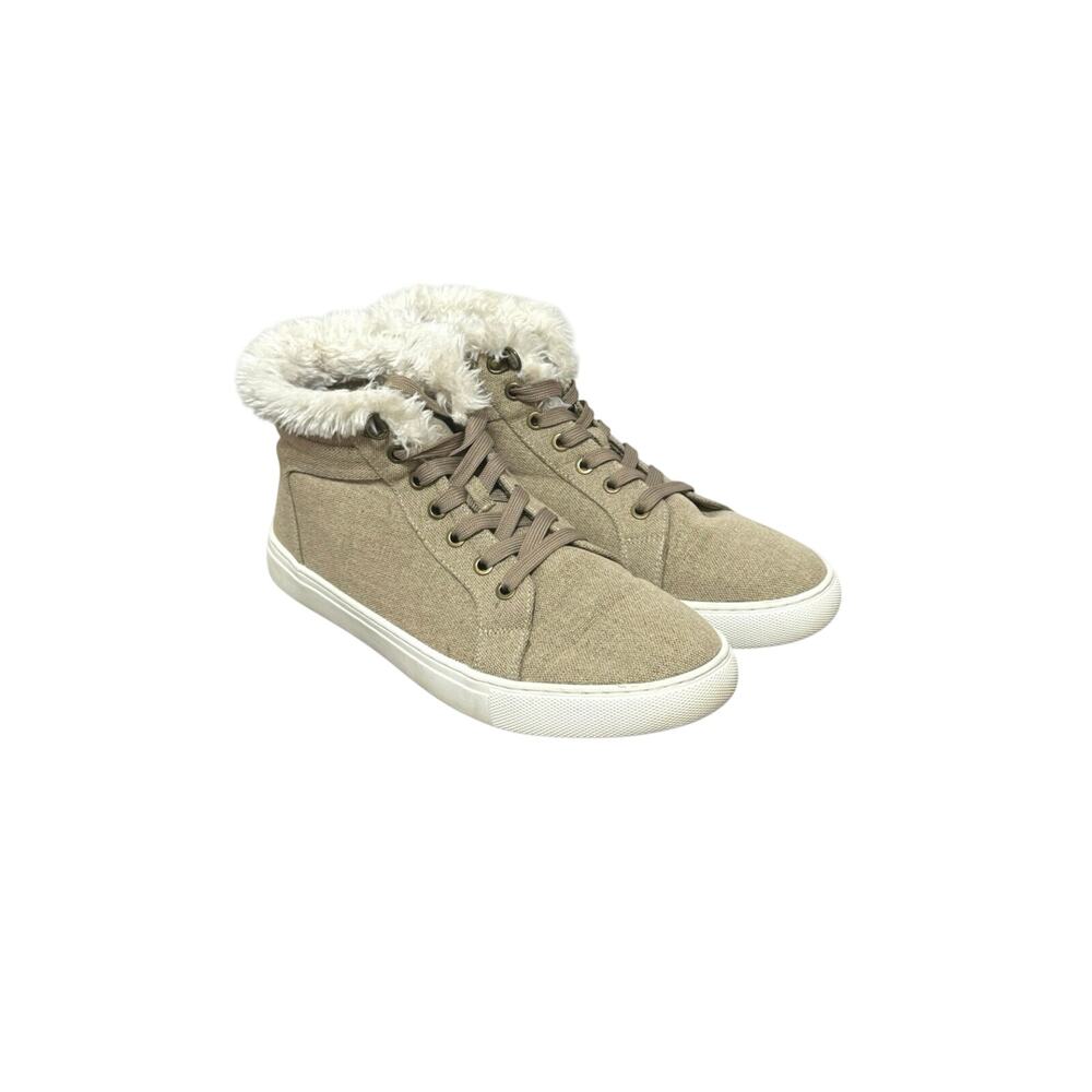 Corkys Women’s Templin Lace Up Faux Fur High Top Sneaker Boots Size 10